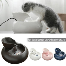Load image into Gallery viewer, Smart Pet Cat Water Dispenser Automatic Circulating Water Feeder 3D Fountain Water Basin - Petgo Wholesale